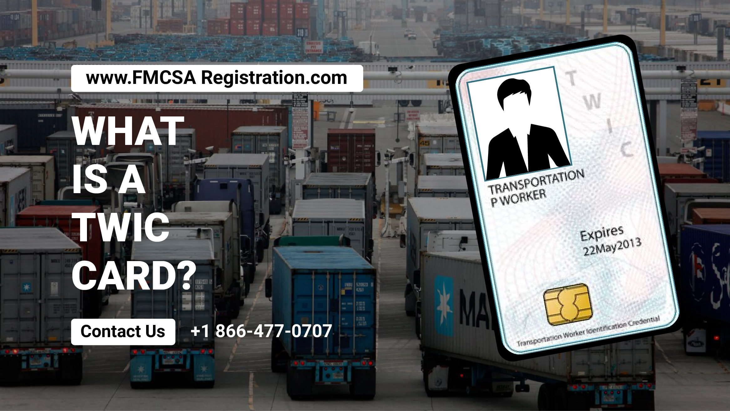 What is a twic card for delivering secure loads as carrier