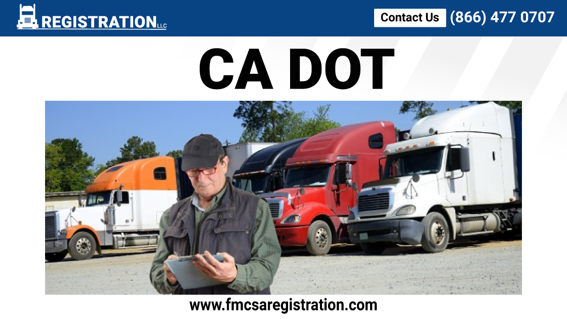 CA Number, California, Motor Carrier Permit,  CHP, DOT, CVC