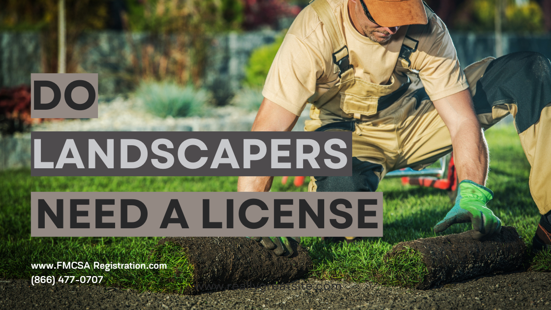 Do Landscapers Need DOT Numbers?