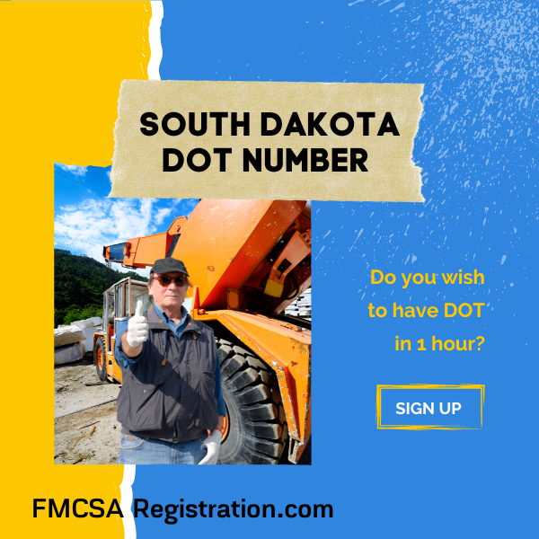 South Dakota DOT Number