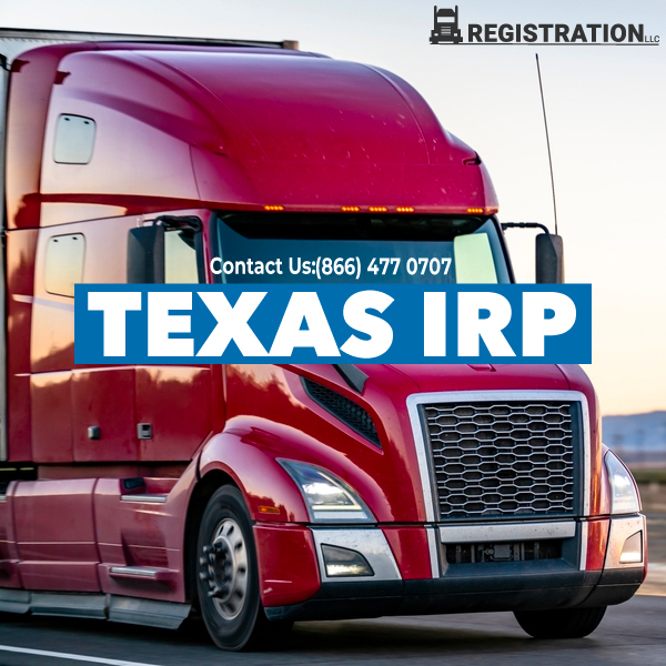 Receive Texas IRP Registration via FMCSAregistration.com