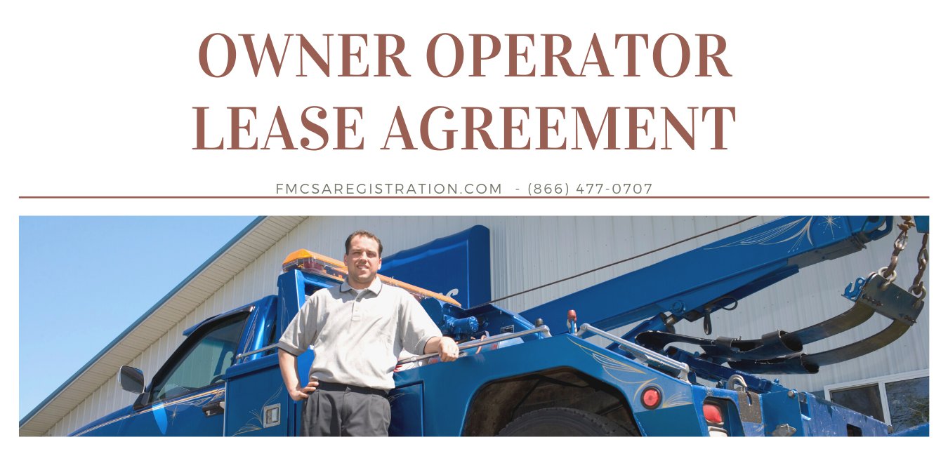 Fmcsa Owner Operator Lease Agreement Printable Form Templates And Letter 8995